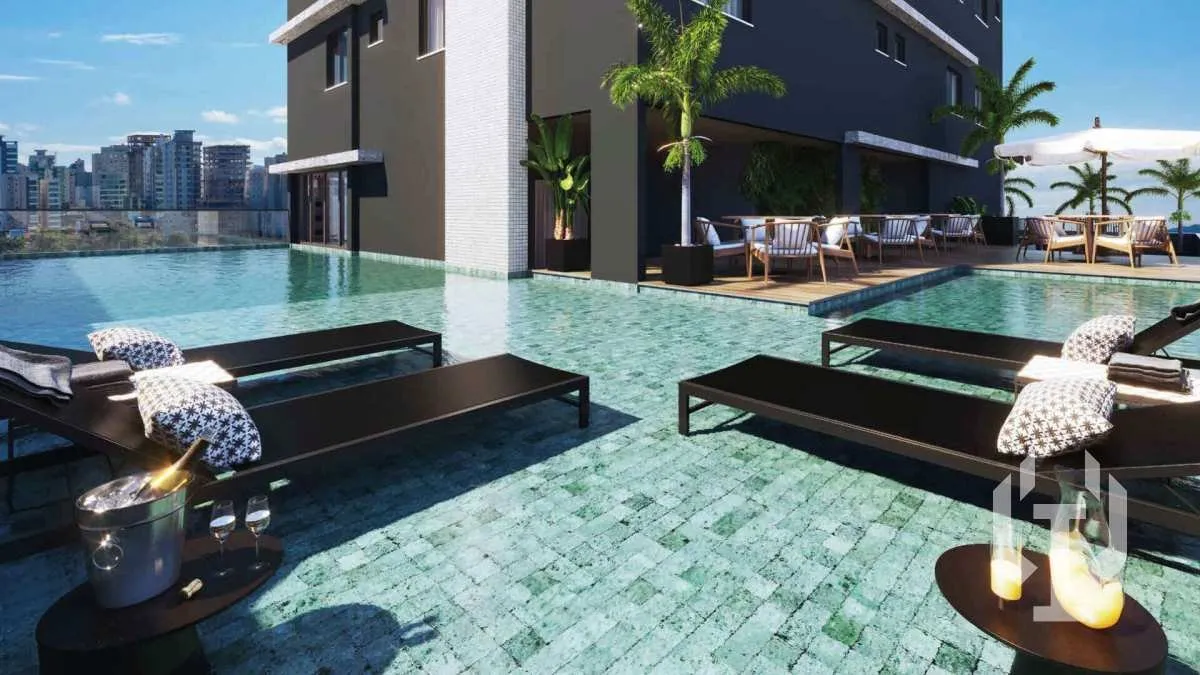 Imagem Apartamento de 2 suítes a 300 metros do mar, em Perequê