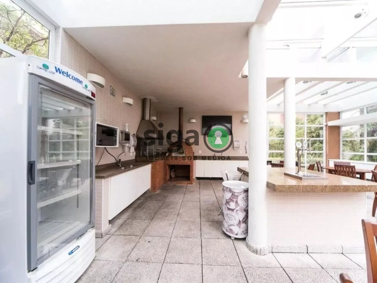 Imagem Apartamento Moderno com Varanda e Ar-Condicionado no Coração da Vila Olímpia.