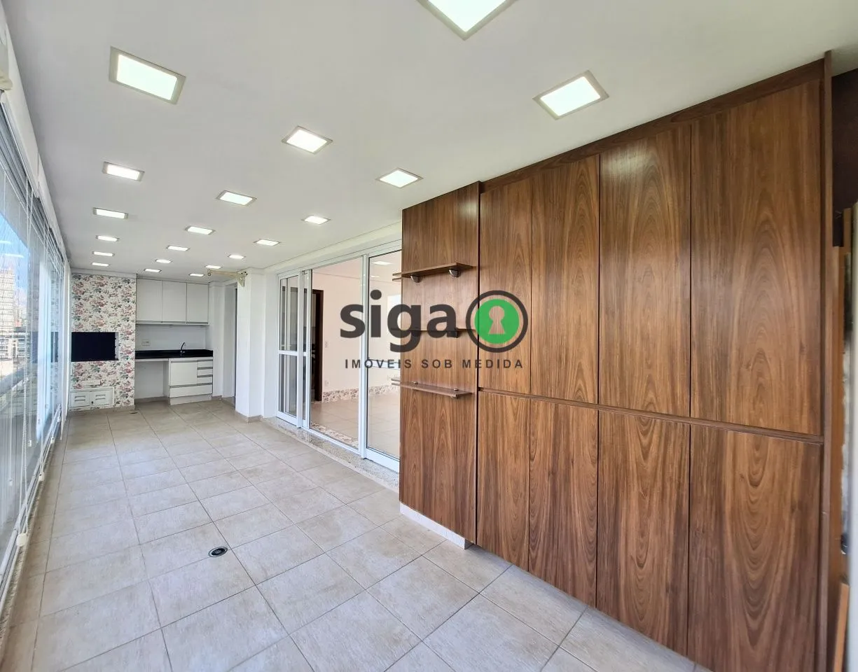 Imagem Apartamento com 3 suítes, 138m2 e varanga gourmet à venda na Vila Andrade