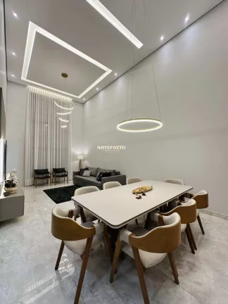 Imagem Casa à venda em Franca, Residencial Tellini, PORTEIRA FECHADA e 3 suítes