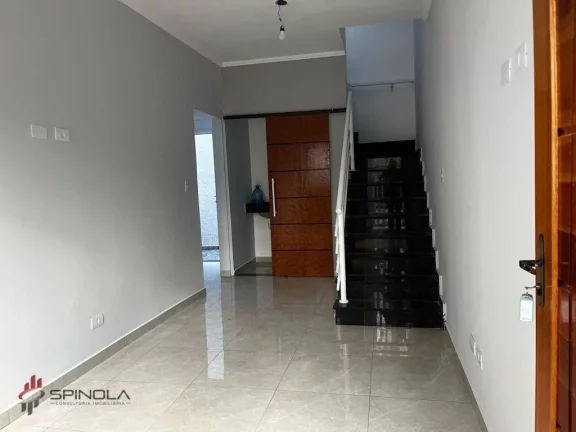 Imagem Sobrado com 3 dormitórios à venda, 115 m² por R$ 540.000,00 - Aviação - Praia Grande/SP