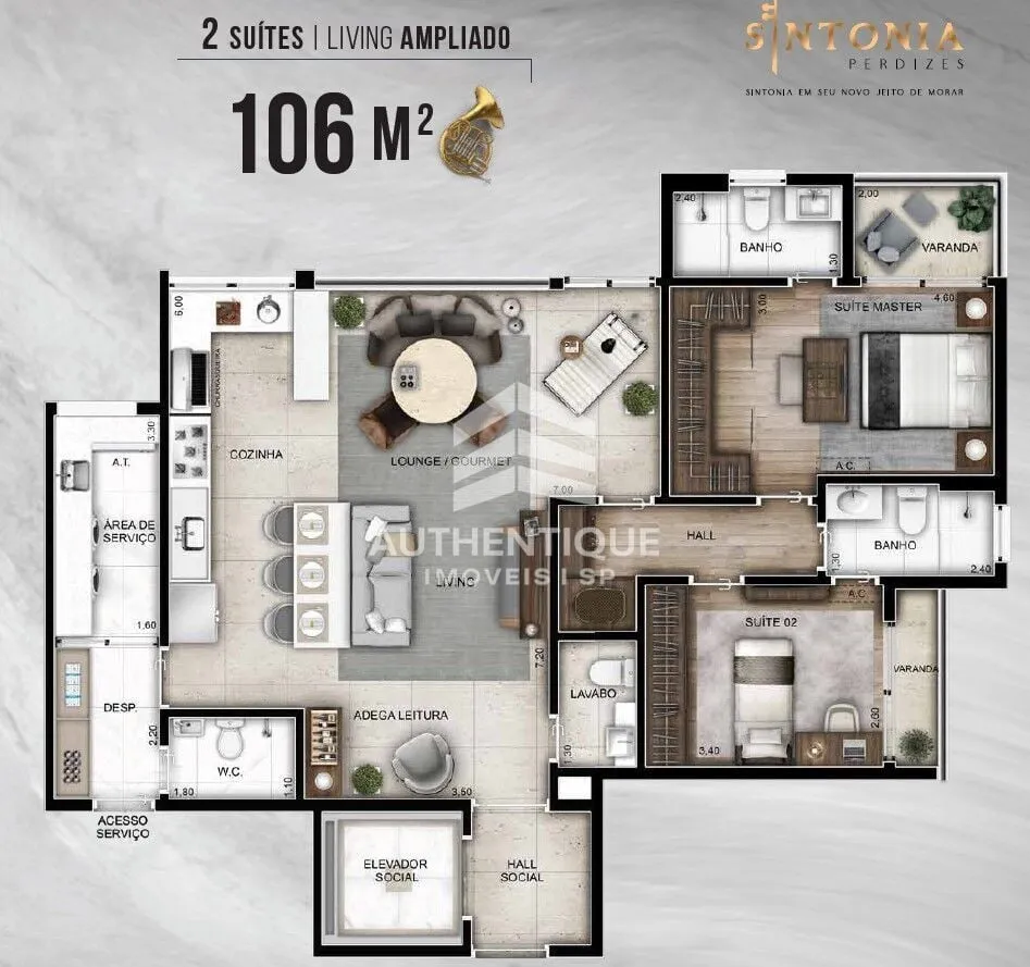 Imagem SINTONIA PERDIZES - Apartamento à venda em São Paulo/SP