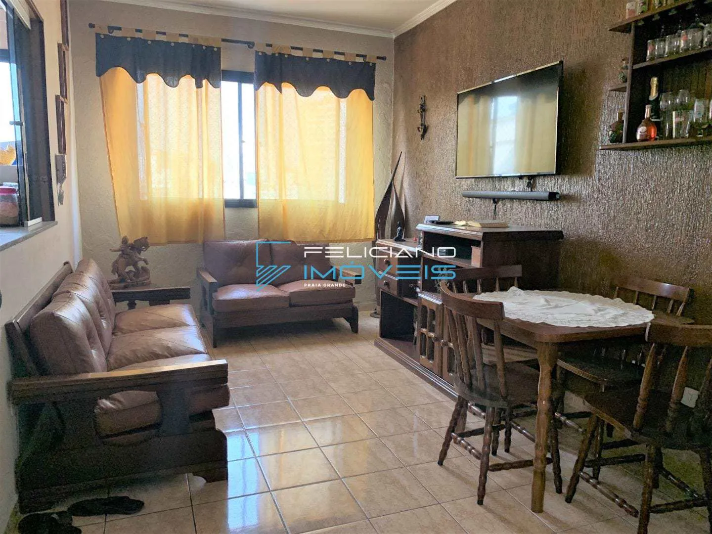 Imagem Apartamento com 2 quartos, Guilhermina, Praia Grande - R$ 424 mil, Cod: 5959