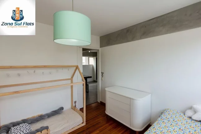 Imagem Apartamento Para Alugar No Itaim Bibi Com 2 Suítes e 1 Vaga - Mobiliado