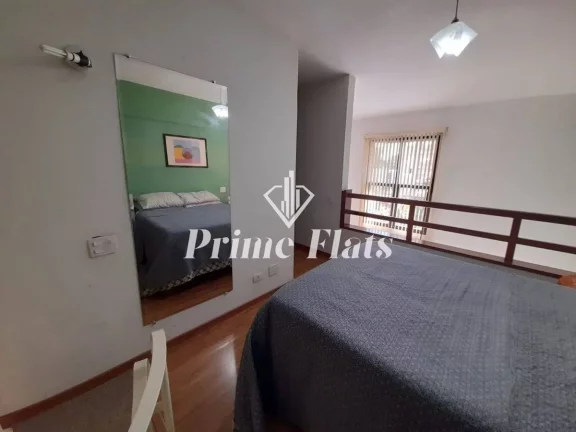 Imagem Flat disponível para venda no Place Vendome Flat Service em Moema, com 52m², 1 dormitório e 1 vaga