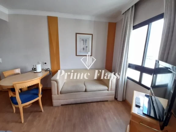 Imagem Flat disponível para venda no Mercure São Paulo Pinheiros Hotel, com 28m², 1 dormitório e 1 vaga