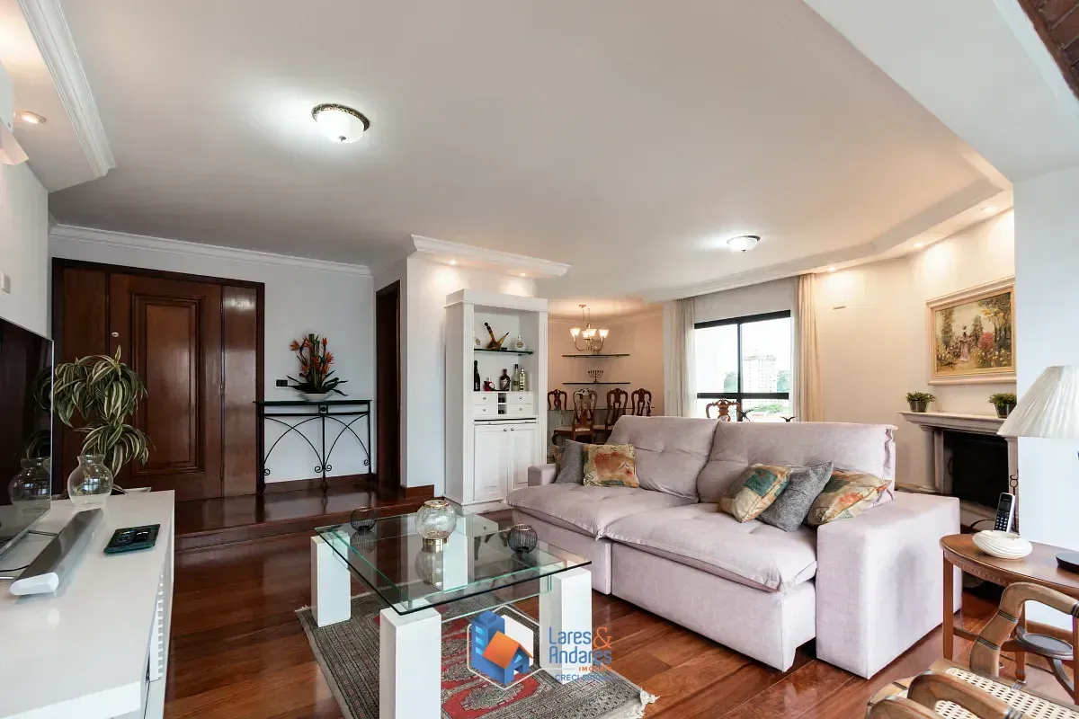 Imagem Apartamento para venda em Moema com 4 quartos, sendo 3 suítes, 164m²