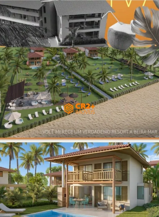 Imagem Flat 54m² com 2 Quartos e 1 Suíte, em Carneiros.