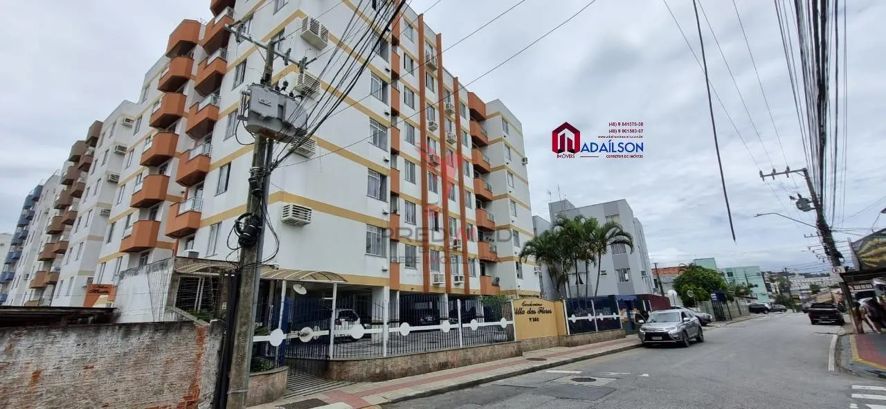 Foto do imóvel Condomínio Residencial Villa das Flores Apto com 2 Dormitórios SJ em Rua Gentil Sandin - Praia Comprida, São José - SC