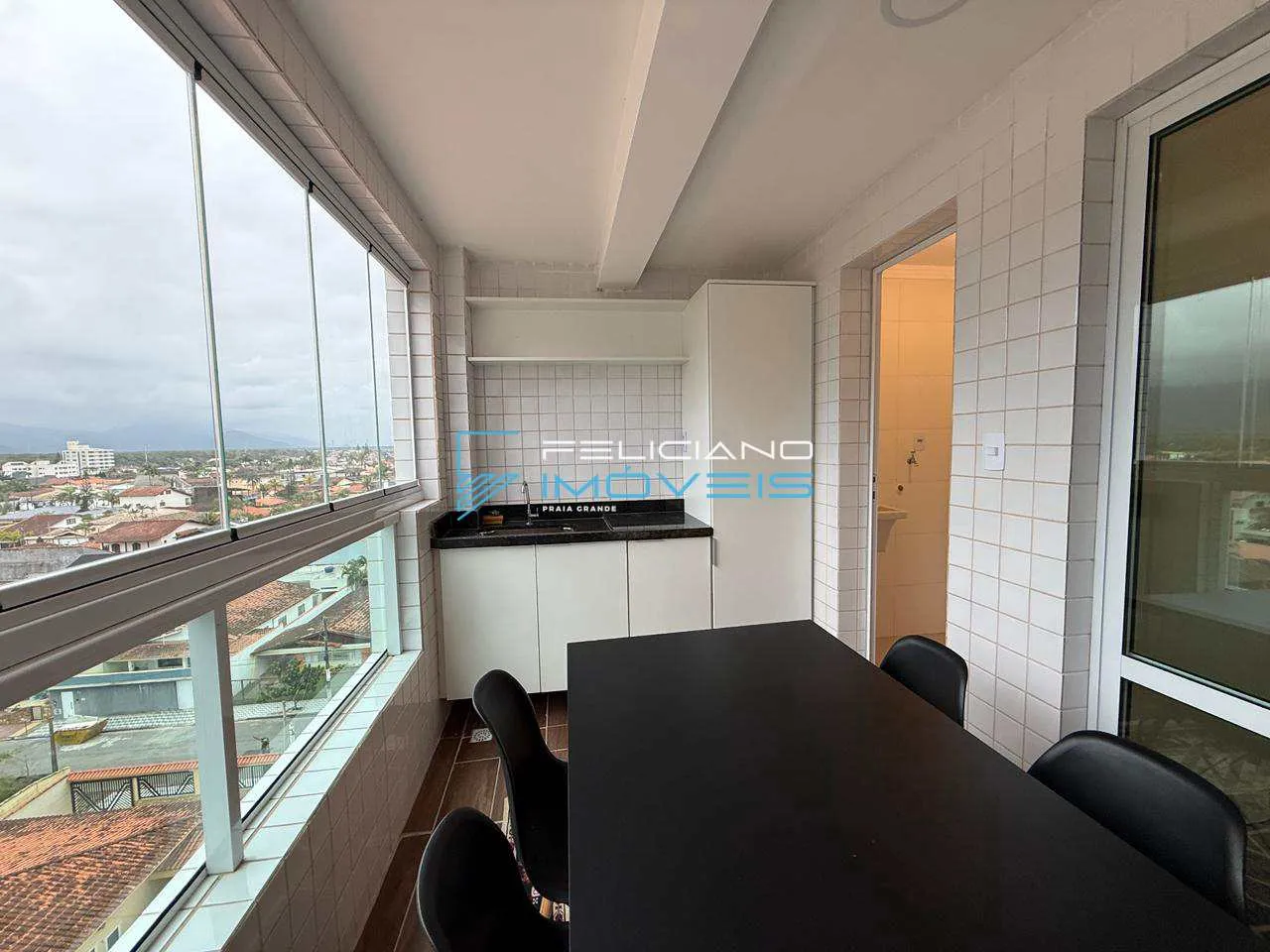 Imagem Apartamento com 1 quarto, Flórida, Praia Grande - R$ 425 mil, Cod: 7439