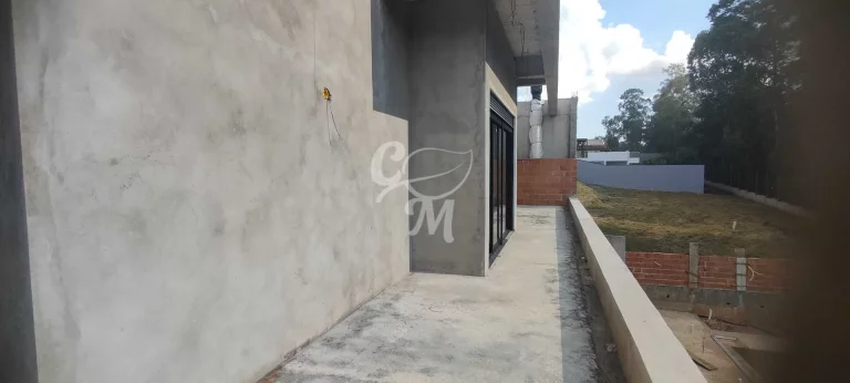 Imagem Arquitetura Moderna - Casa em Fase de Acabamento