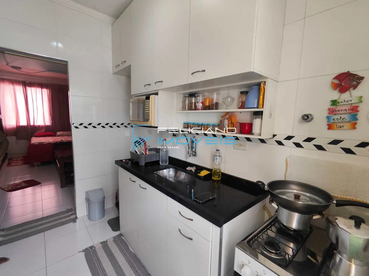 Imagem Kitnet com 1 quarto, Mirim, Praia Grande - R$ 244 mil, Cod: 5218