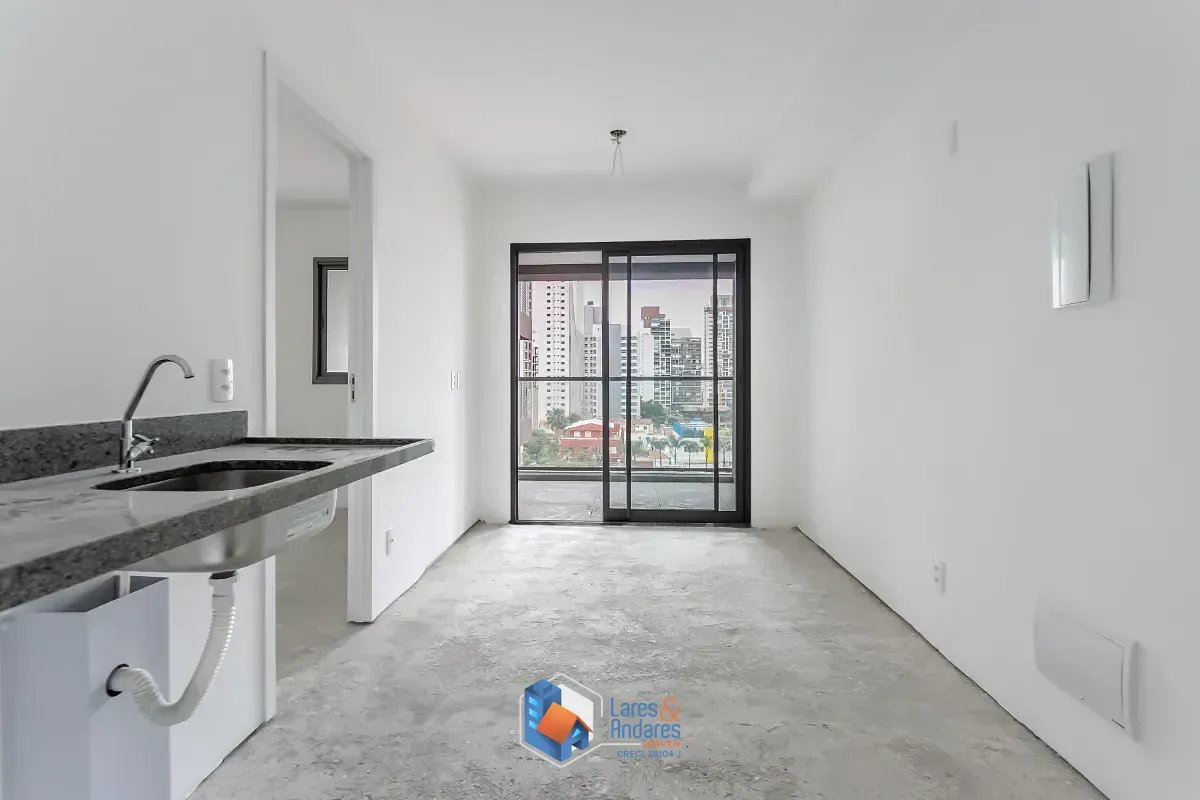 Imagem Apartamento para venda em Brooklin com 1 quarto, sendo 1 suíte, 35m²