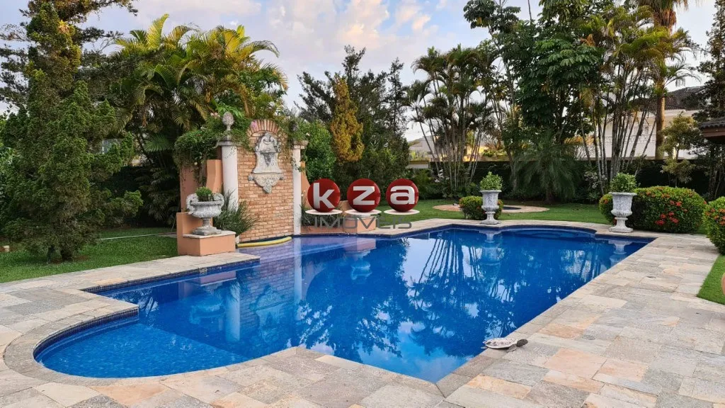 Imagem Luxuosa mansão em condomínio à venda em Guarujá-SP, Jardim Acapulco: 5 quartos, 5 suítes, 3 salas, 7 banheiros, 6 vagas, 676m².