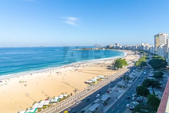 Imagem Cobertura à venda na Atlântica, 4quartos, 425m2, linear, 1vg, Copacabana.
