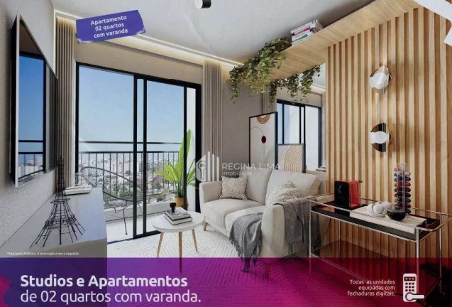 Imagem LANÇAMENTO: Apartamento com 2 dormitórios à venda por R$ 321.208,05 - Edifício CONNECT STUDIO JÓQUEI - Jóquei - Teresina/PI