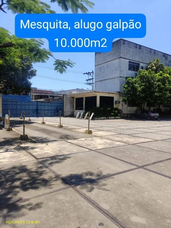 Imagem Galpão para Locação em MESQUITA, Centro, 2 banheiros