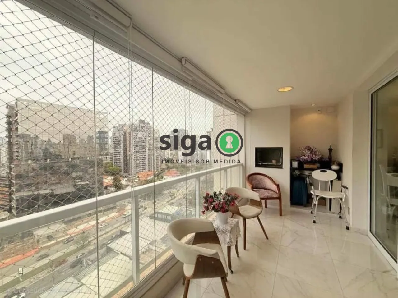 Imagem Apartamento à venda no Brooklin, 116m², 3 suítes, varanda gourmet, pronto para morar