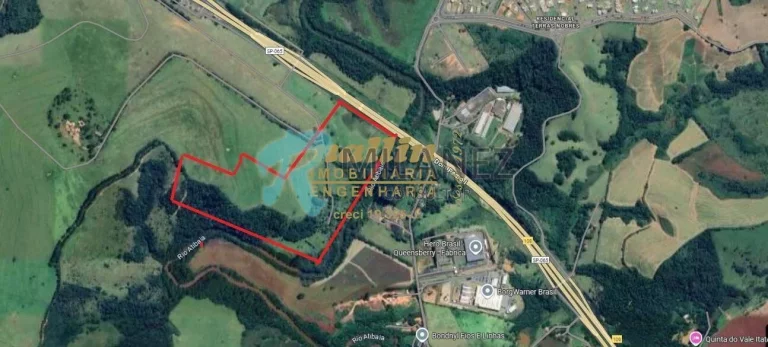 Imagem Área Industrial Rodovia D. Pedro sentido Itatiba-Campinas - SP