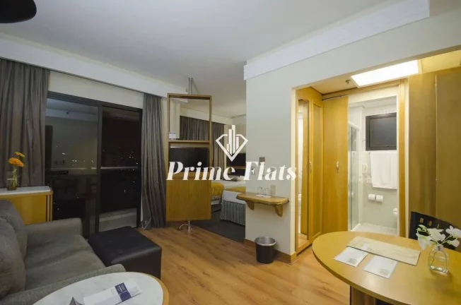 Imagem Flat disponível para venda no Estanplaza International na Chácara Santo Antônio, com 30m², 1 dormitório e 1 vaga