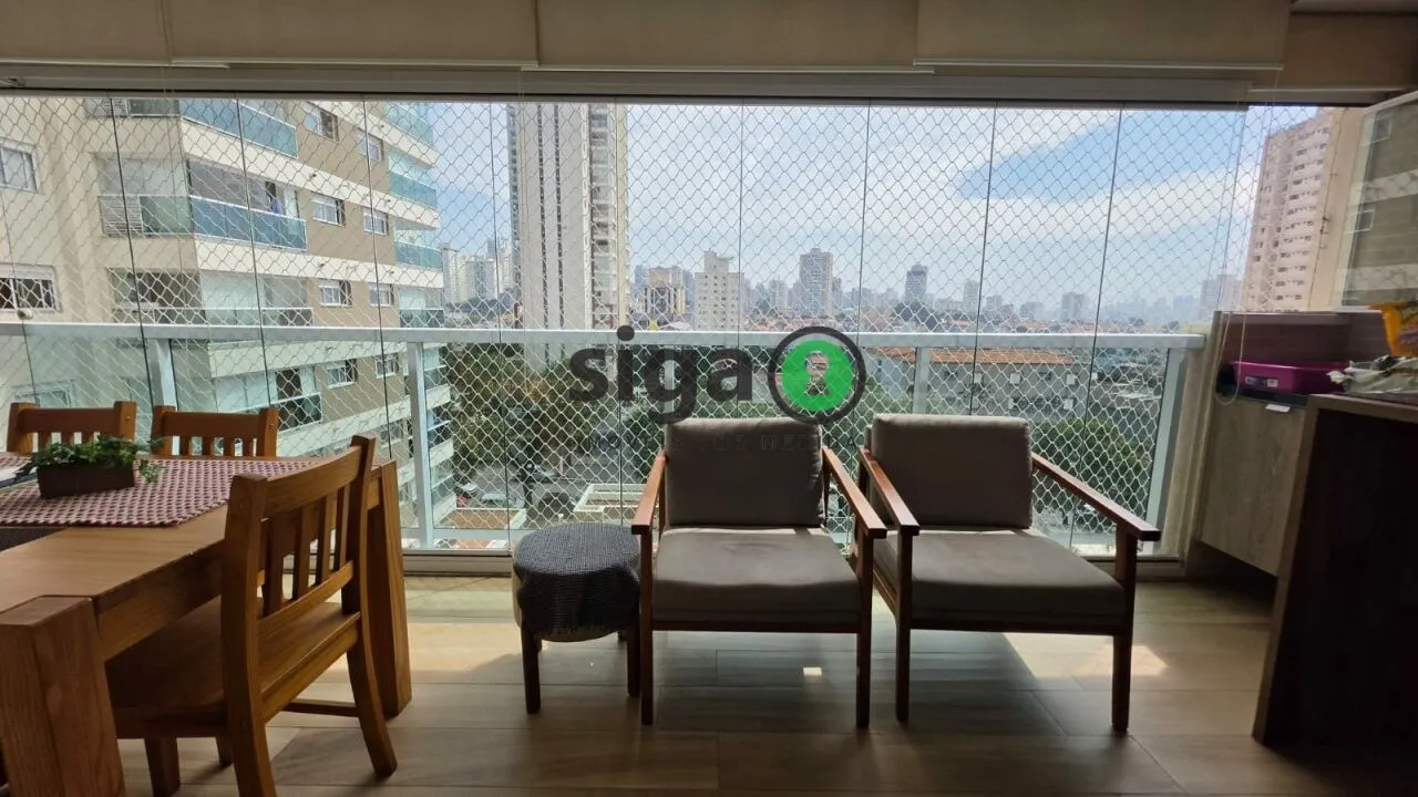 Imagem Apartamento 104m² com varanda gourmet e lazer completo na Saúde