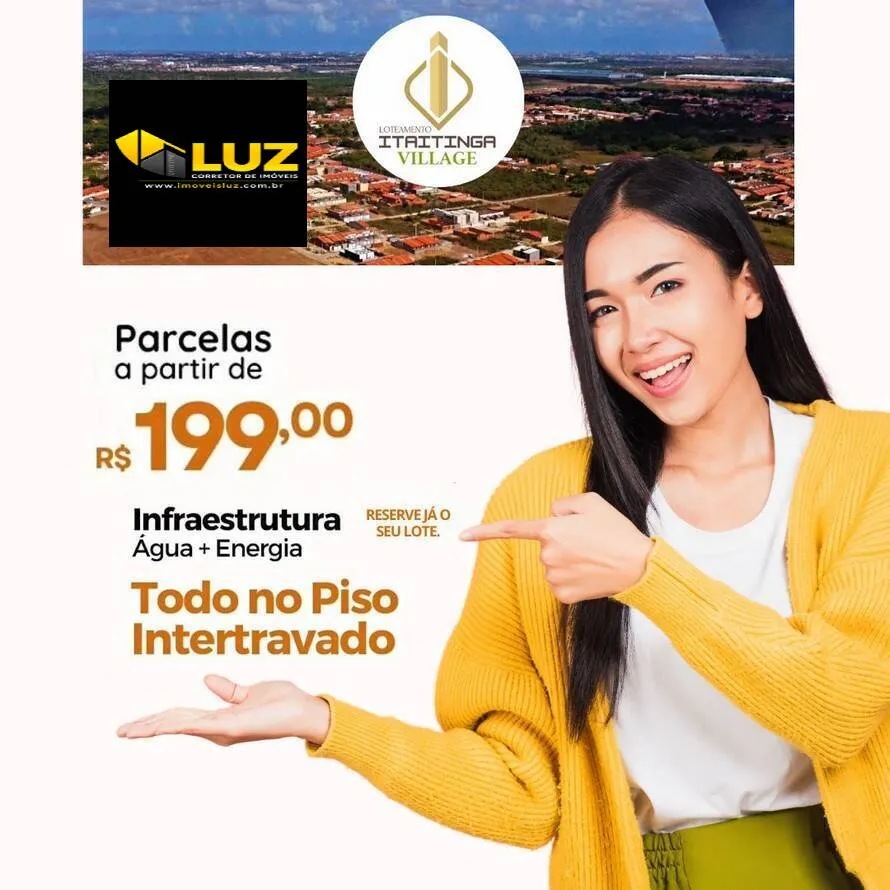 Imagem ITAITINGA VILLAGE - LOTES PRÓXIMO A MESSEJANA