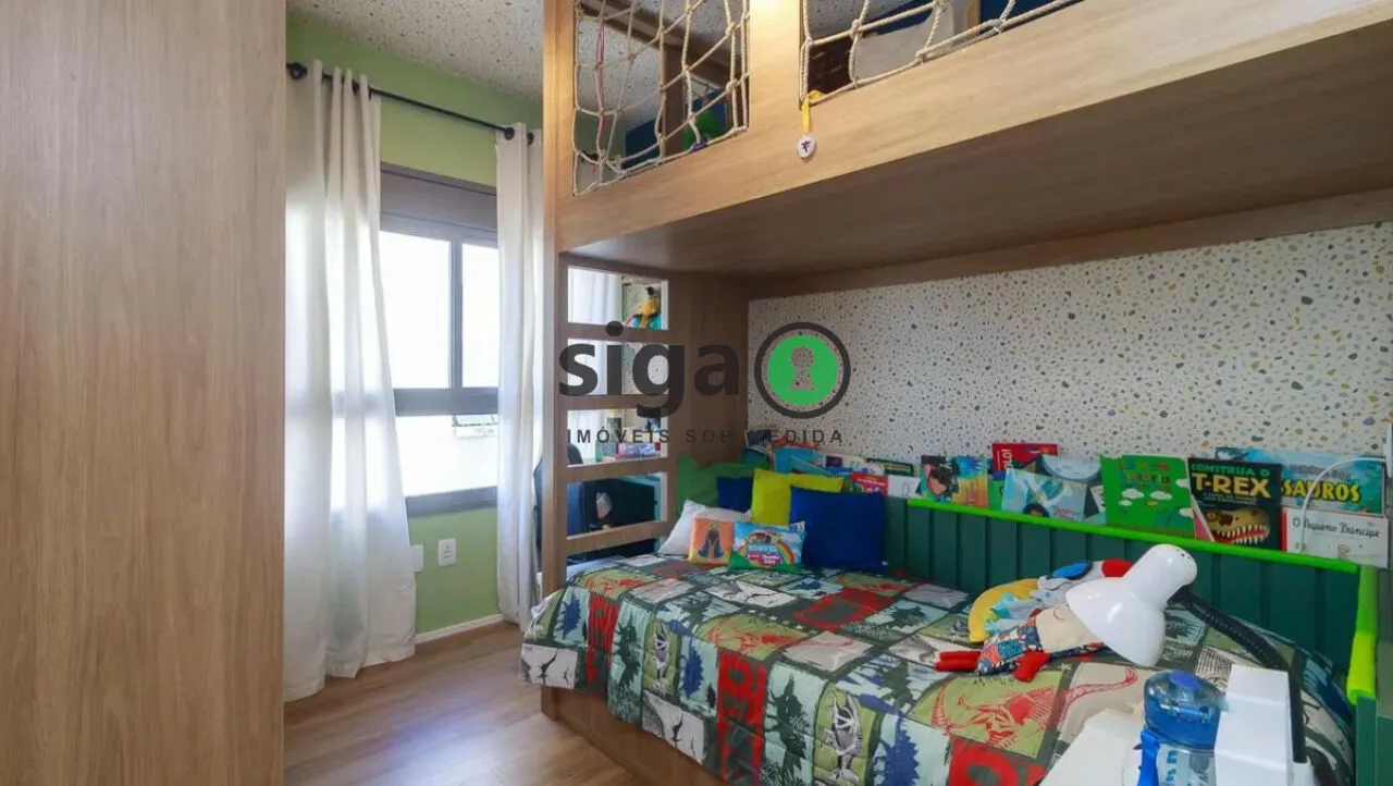 Imagem Apartamento mobiliado com 3 dormitórios e lazer completo no Brooklin.