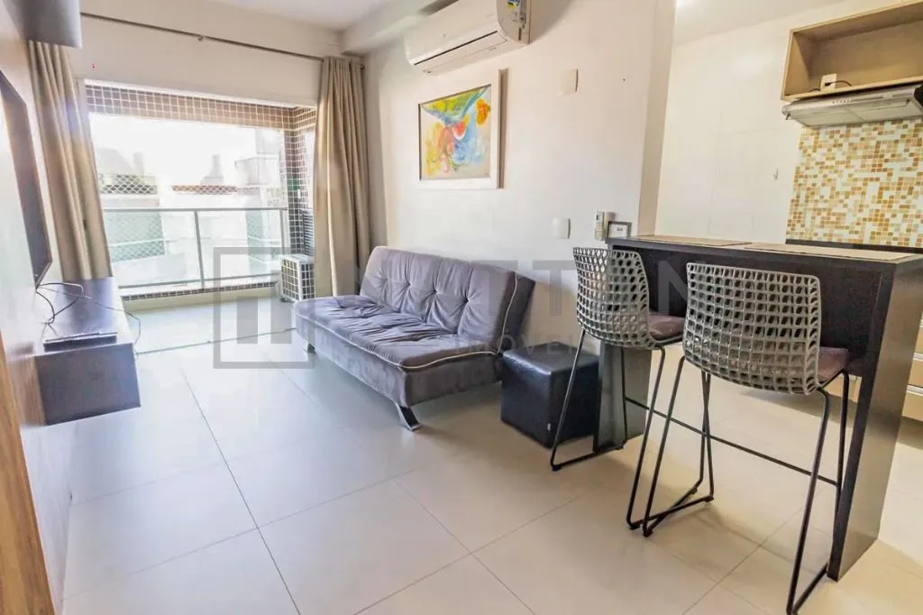 Imagem Apartamento com 1 dormitório para alugar, 55 m² por R$ 6.130,00/mês - Vila Regente Feijó - São Paulo/SP