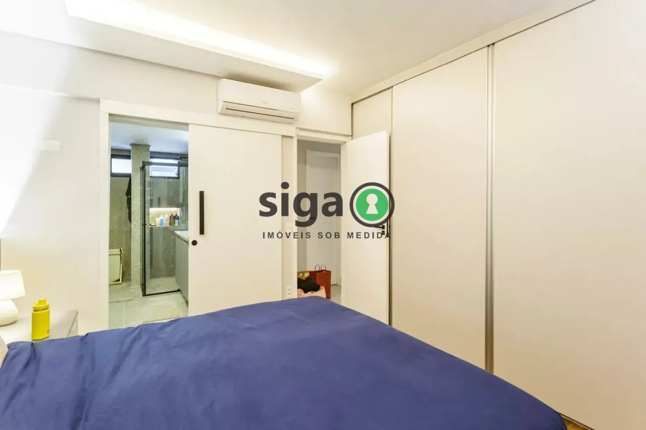 Imagem Apartamento Itaim Bibi - 80metros|Reformado| 2 quartos (1 Suíte) + Home office| 1 Vaga