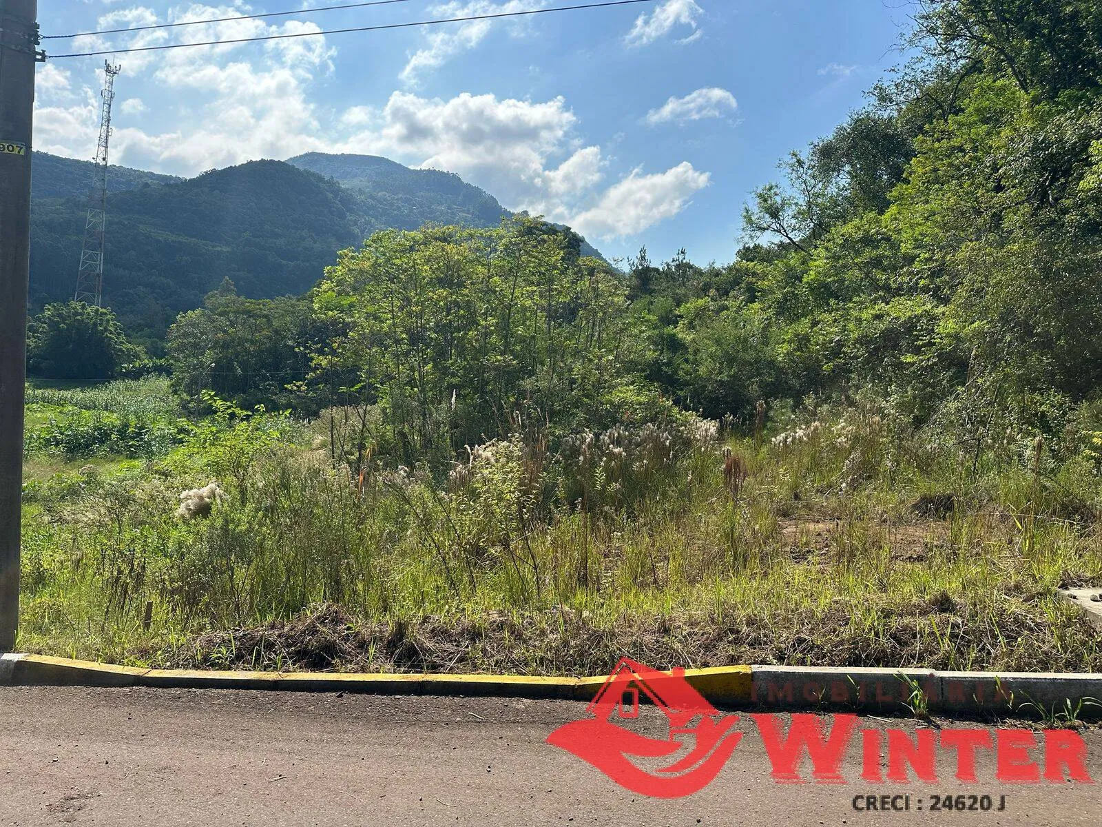 Imagem Terreno de frente para asfalto em São Vendelino