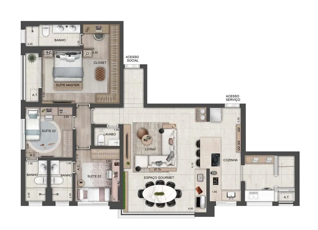 Imagem Ledge Brooklin - Residencial - Ledge Brooklin - Residencial