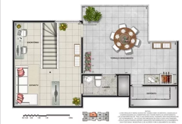 Imagem Apartamento Duplex com 2 dormitórios à venda, 90 m² por R$ 330.000,00 - Jardim São Luís - Suzano/SP