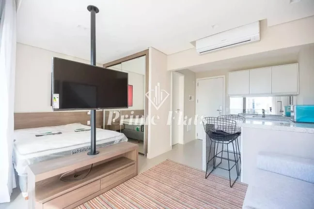 Imagem Flat disponível para venda no VHouse por JFL Living, com 36m², 1 dormitório e 1 vaga