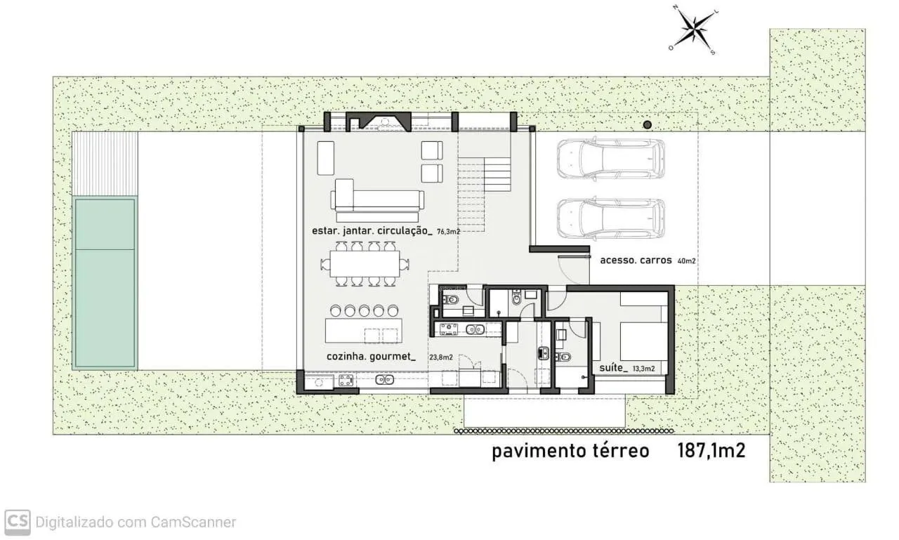 Imagem Casa de Condomínio em Curtume