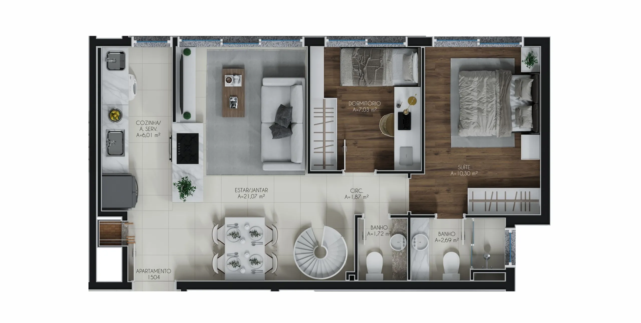 Imagem Apartamento à venda em Porto Alegre, Jardim Botânico, com 3 quartos, 79m2