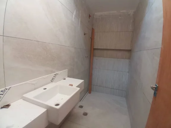 Imagem casa geminada, 3 quartos, sendo 1 suíte - Santa Amélia
