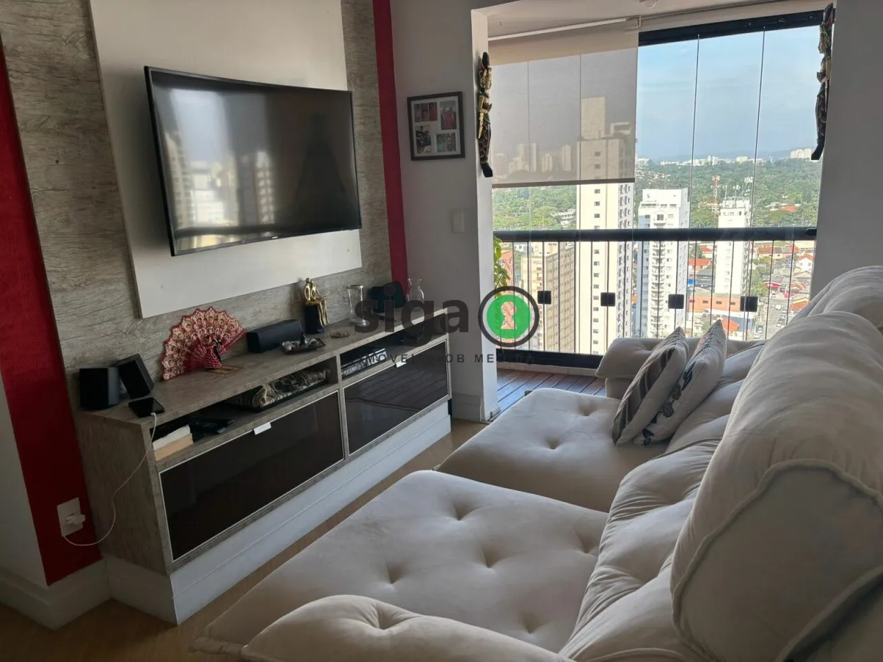 Foto do imóvel Apartamento á venda e locação 55m² c/ vaga de garagem, localizado na Chácara Santo Antônio/São Pailo