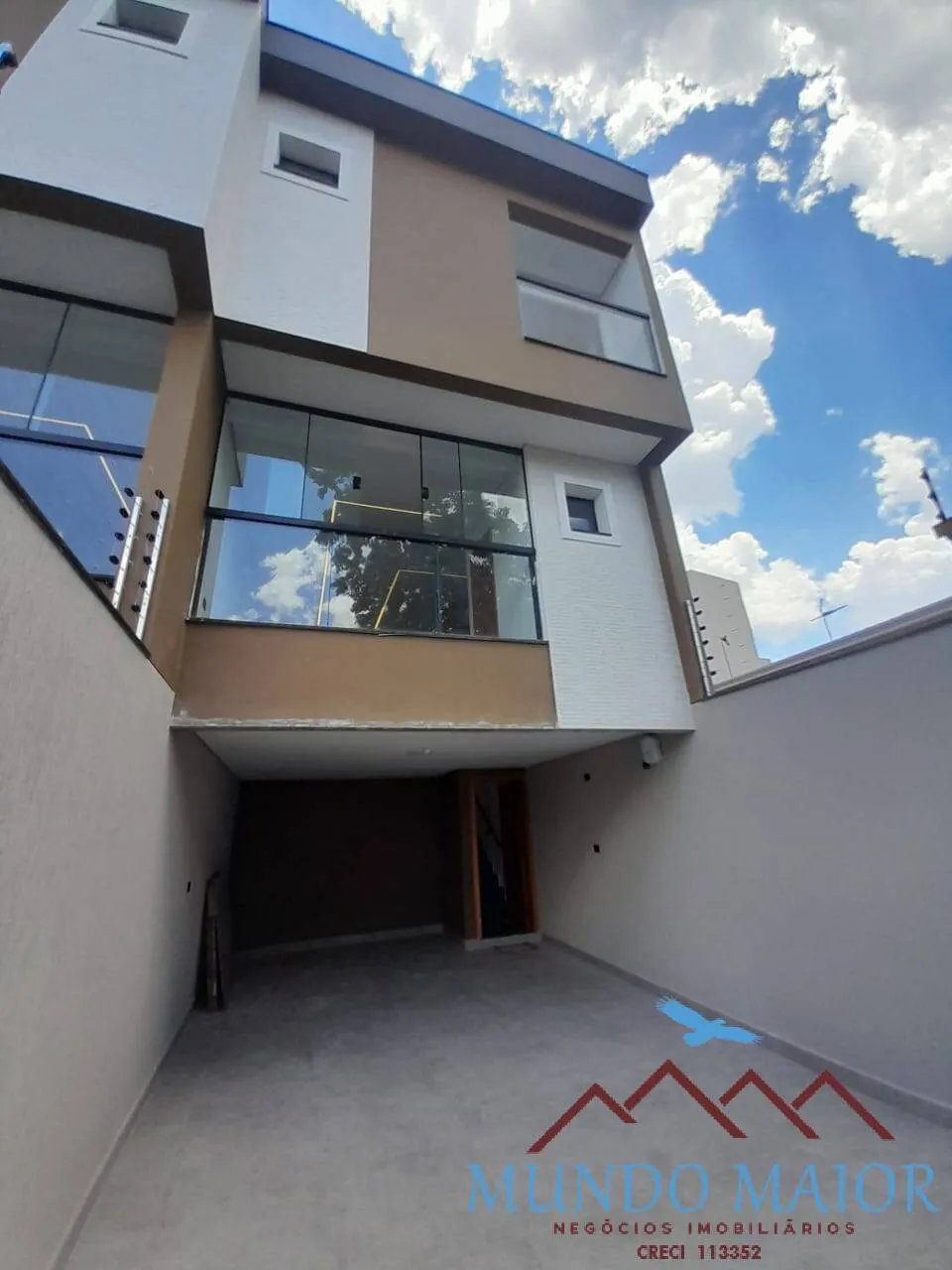 Imagem Sobrado Moderno à Venda Parque das Nações 3 Dorms, Suíte, Quintal Gourmet!!