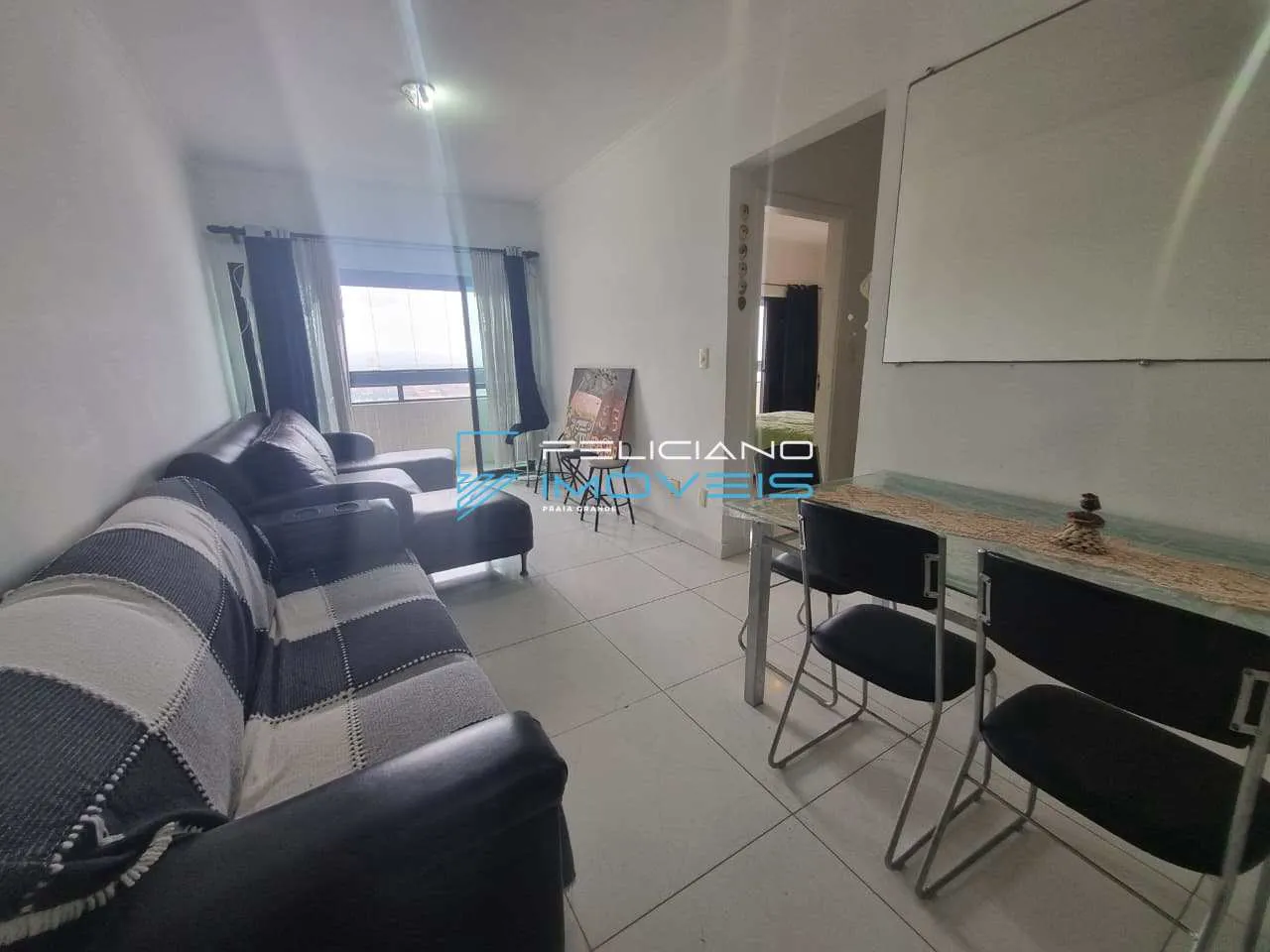 Imagem Apartamento com 1 quarto, Balneário Maracanã, Praia Grande - R$ 330 mil, Cod: 6526