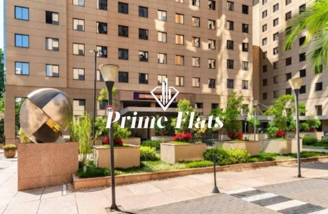 Imagem Flat disponível para venda no Mercure São Paulo Moema Times Square Hotel, com 58m², 2 dormitórios e 1 vaga