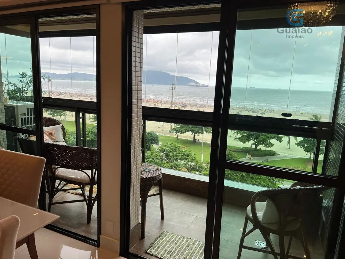 Imagem Vendo Apartamento 03 dormitórios (02 suítes), Vista Mar, na Pompeia em Santos
