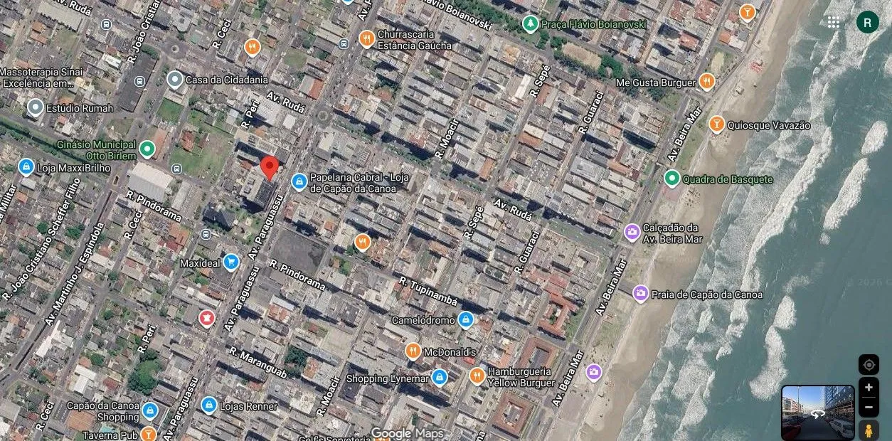 Imagem Apartamento 1 dormitório e churrasqueira, 1Box 550 m do mar, Capão da Canoa.
