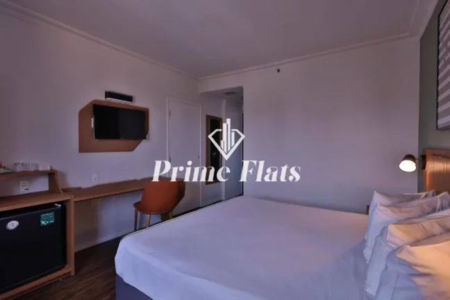 Imagem Flat disponível para venda no Transamerica Executive Nova Paulista, com 23m², 1 dormitório e 1 vaga de garagem