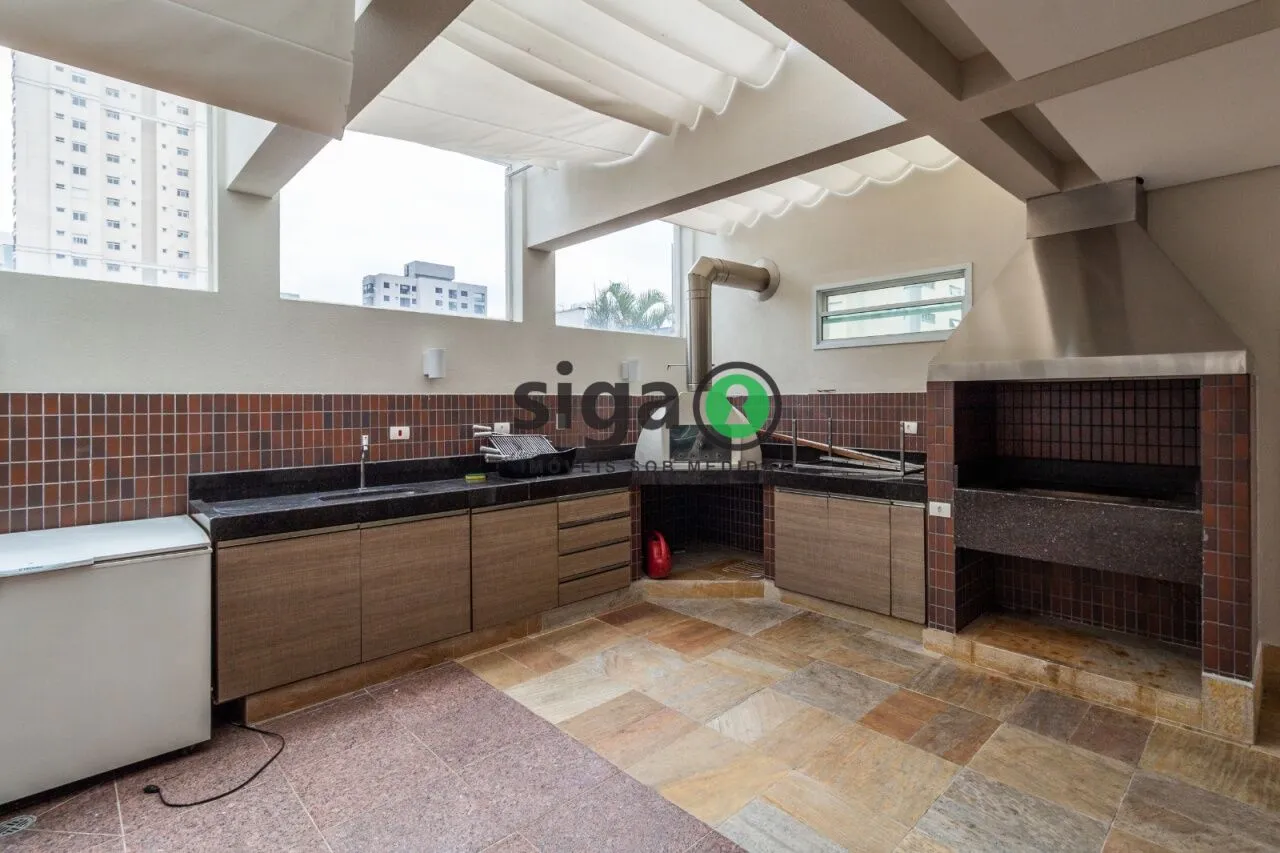 Imagem Apartamento Mobiliado para Locação com Ar Condicionado e Sacada Gourmet Próximo à Celso Garcia e M