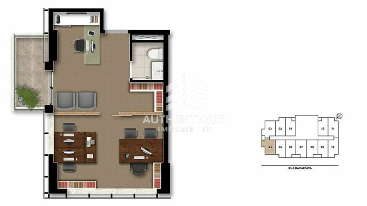 Imagem UP OFFICES BERRINI BROOKLIN - Sala comercial à venda no bairro Brooklin - São Paulo/SP, Zona Sul