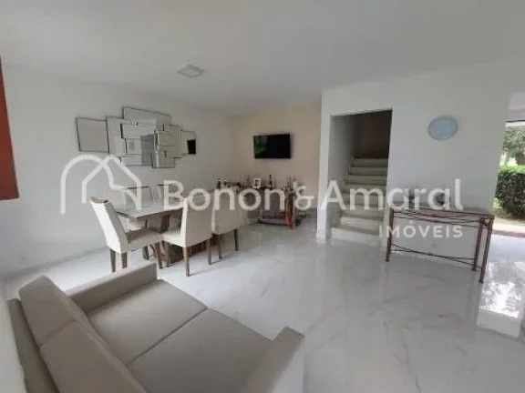 Imagem Casa a venda no Condomínio Homeland, em Barão Geraldo. Sobrado com 3 quartos sendo 2 suítes. Ampl...