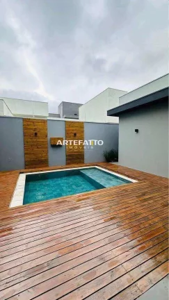 Imagem Casa de condomínio à venda, no Residencial Olivito, em Franca, Residencial Olivito, com 3 quartos, 200m2