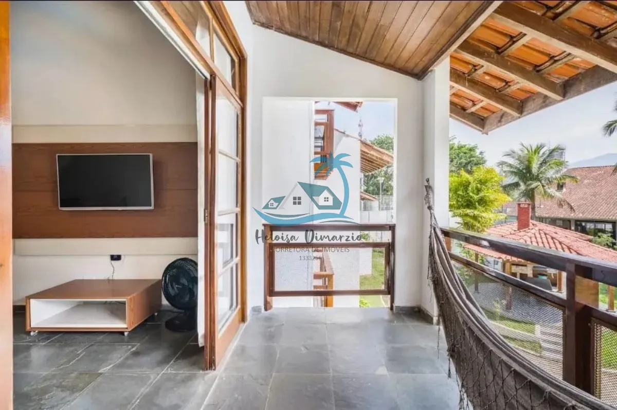 Imagem Belíssimo apartamento em condomínio fechado em Saco da Ribeira - Ubatuba.
