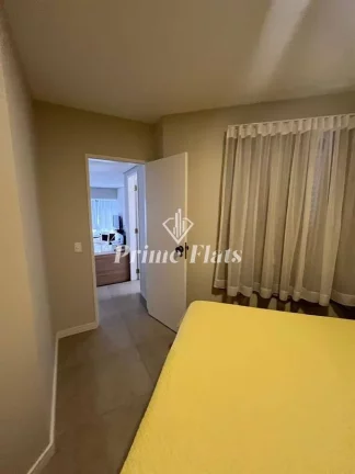 Imagem Flat disponível para venda no Hotel Paulista Wall Street na Bela Vista, com 55m², 1 dormitório e 1 vaga de garagem