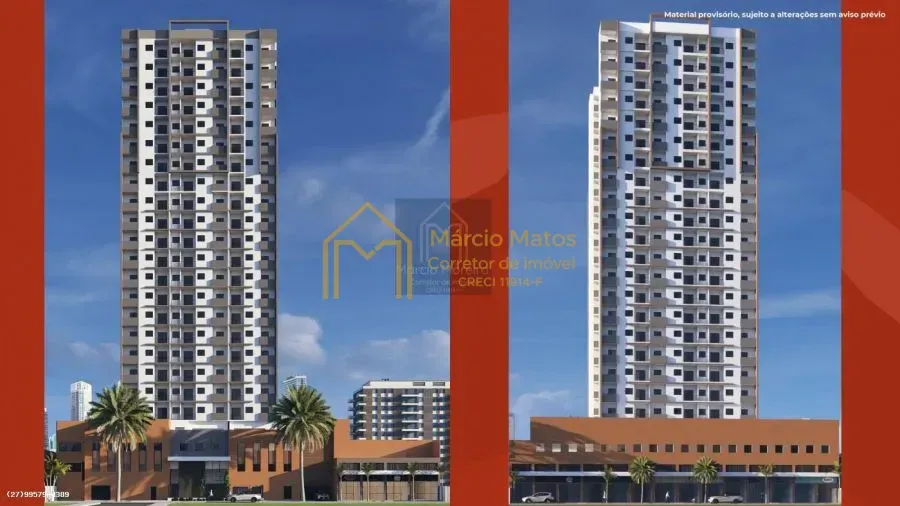 Imagem APARTAMENTO 2 DORMITÓRIOS PARA VENDA EM VILA VELHA, COCAL, 2 DORMITÓRIOS, 1 BANHEIRO, 1 VAGA